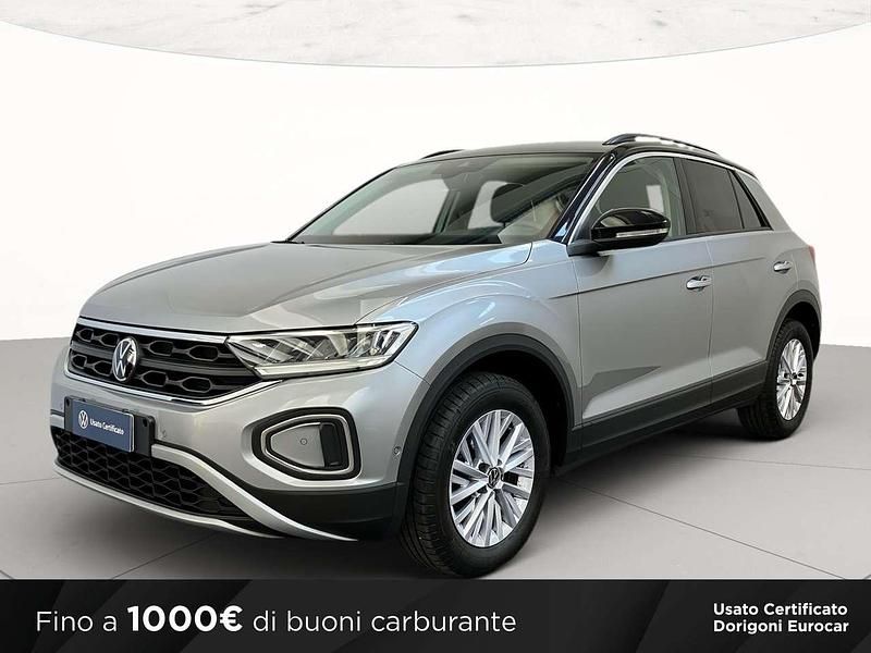 Pyrit silver metallizzato deep black per Usata 2022 VW T-Roc Life SUV | 19.900 € (Ottimo prezzo) - Immagine 1/4