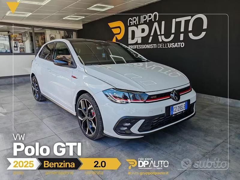 Usata VW Polo GTI 207 CV (152 kW) 2025 Bianco Utilitaria