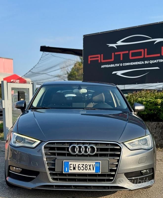 Usata Audi A3 105 CV (77 kW) 2014 Grigio Berlina