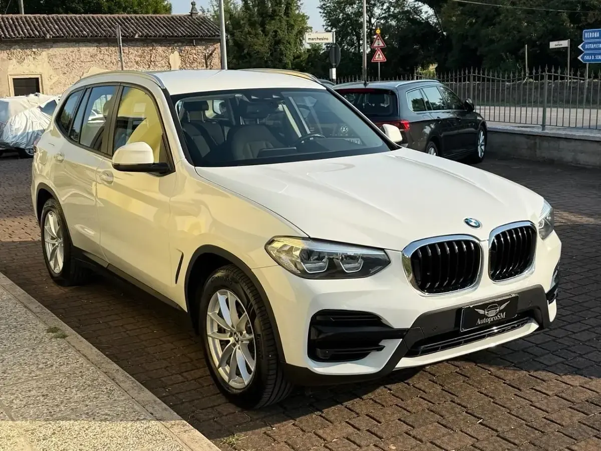 Usata BMW X3 190 CV (139 kW) 2021 Bianco SUV