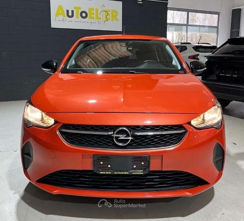 Usata Opel Corsa Edition 101 CV (74 kW) 2021 Arancione Utilitaria