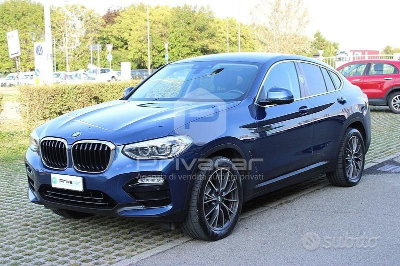Usata BMW X4 Advantage 190 CV (139 kW) 2019 Blu SUV