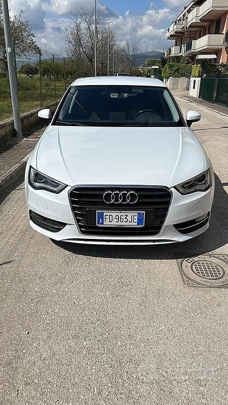 Usata Audi A3 116 CV (85 kW) 2016 Bianco Berlina