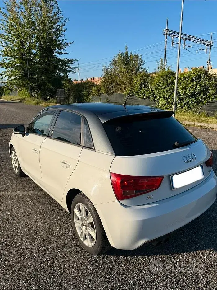 Usata Audi A1 122 CV (89 kW) 2013 Bianco Utilitaria