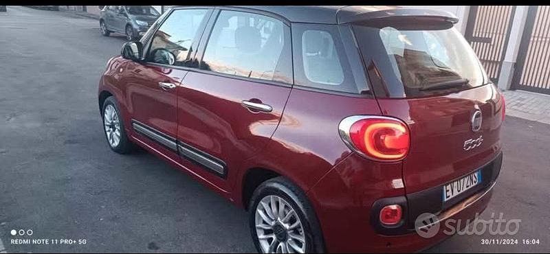 Usata Fiat 500L 105 CV (77 kW) 2014 Rosso Monovolume