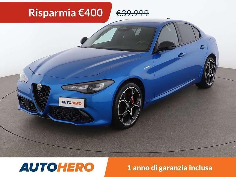 Blu Usata 2024 Alfa Romeo Giulia Veloce Tre volumi | 39.599 € (Super prezzo) - Immagine 1/3