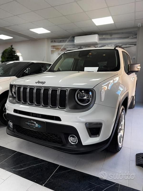Usata Jeep Renegade Limited 140 CV (102 kW) 2020 Bianco SUV