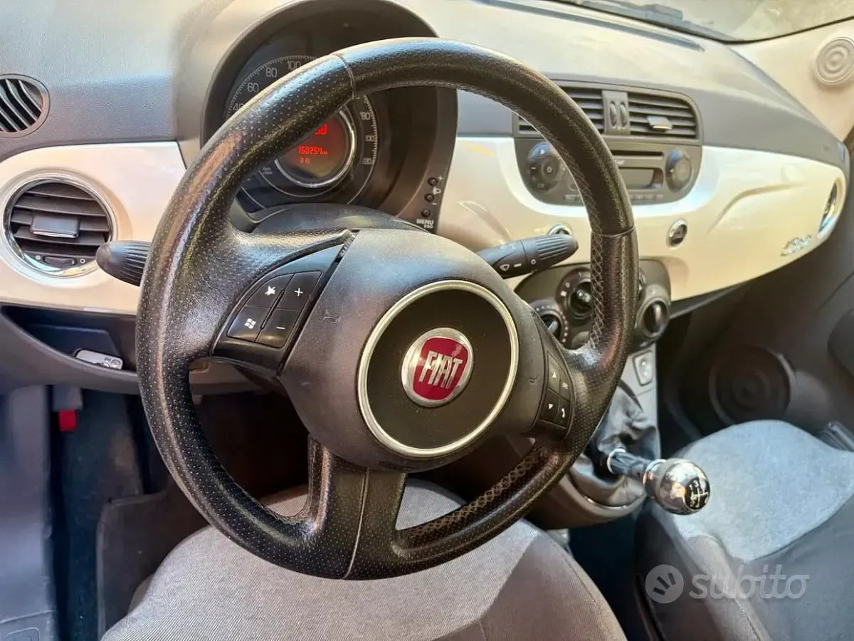Usata Fiat 500 2008 Bianco
