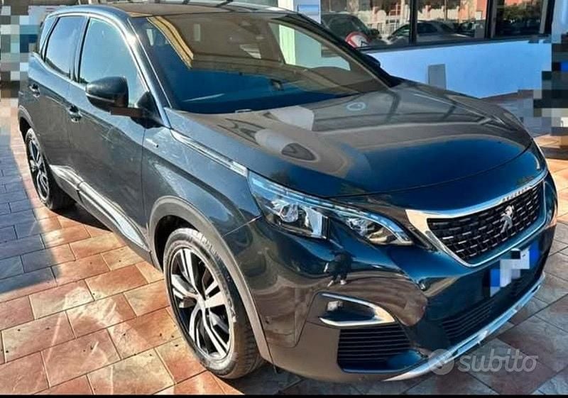 Usata Peugeot 3008 GT-line 180 CV (132 kW) 2019 Blu Berlina