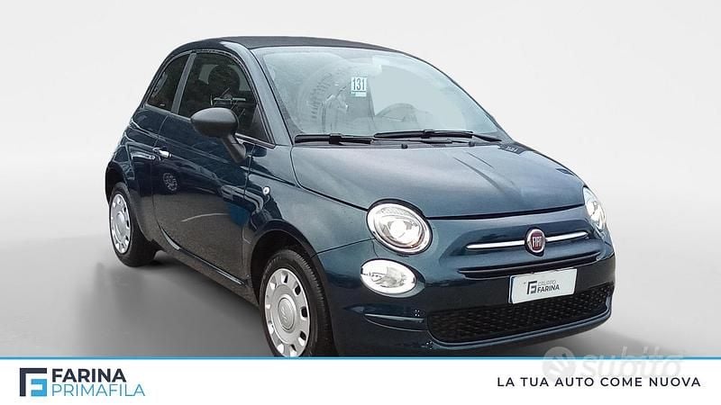 Usata Fiat 500C 70 CV (51 kW) 2023 Blu dipinto di blu Cabrio