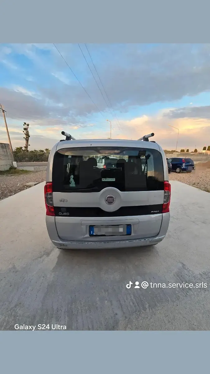 Usata Fiat Qubo Dynamic 74 CV (54 kW) 2012 Grigio Monovolume