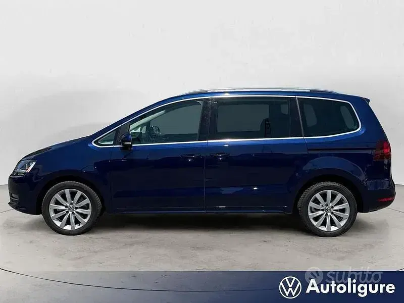 Usata VW Sharan Executive 177 CV (130 kW) 2019 Blu Monovolume
