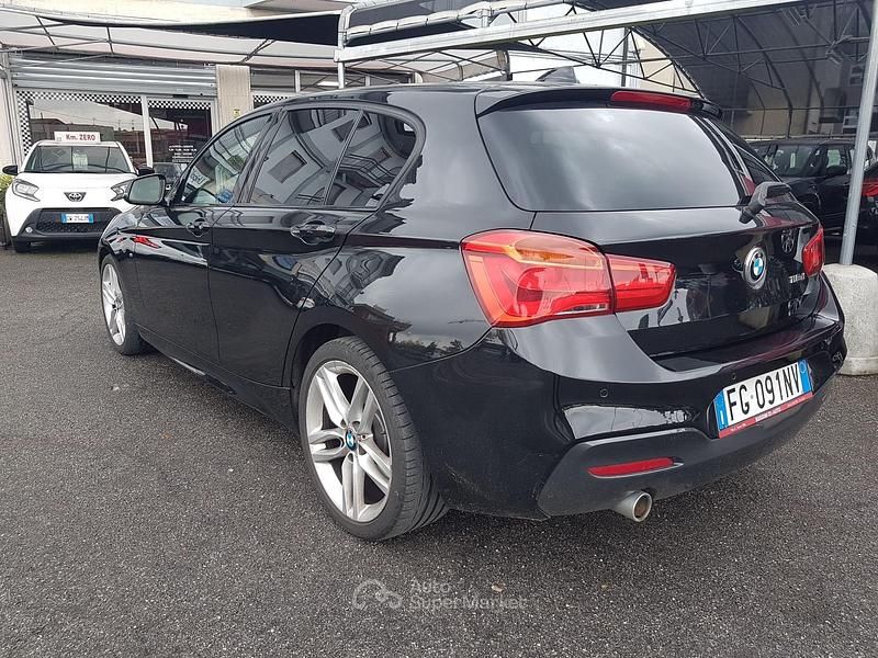 Usata BMW 118 M Sport 150 CV (110 kW) 2017 Nero Utilitaria