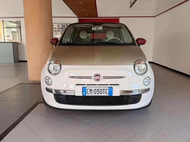 Usata Fiat 500C 69 CV (50 kW) 2012 Bronzo Cabrio