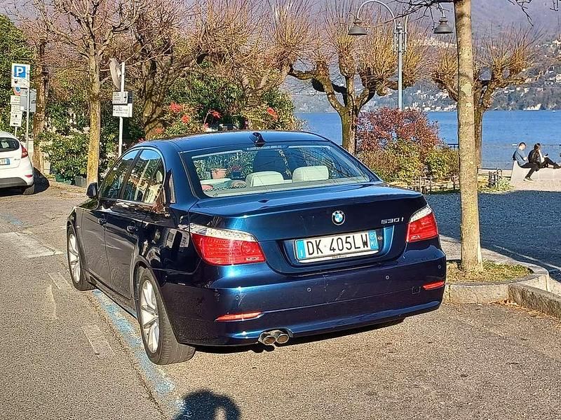 Begagnad BMW 530 Comfort Edition 272 HK (200 kW) 2007 Blå Sedan