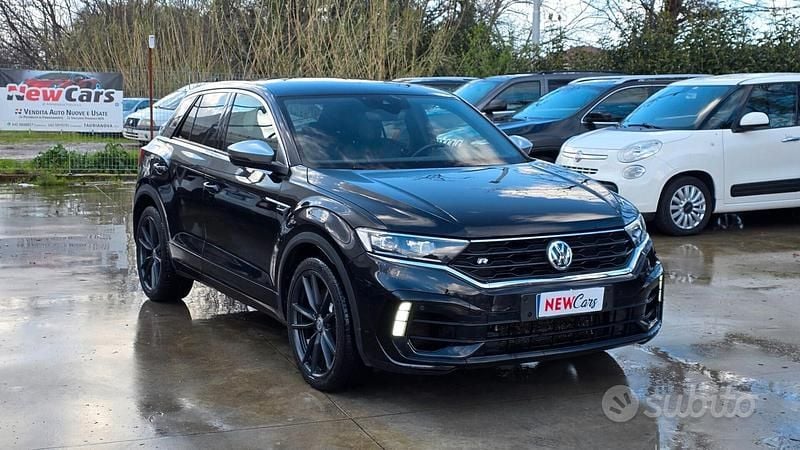 Usata VW T-Roc R 300 CV (220 kW) 2020 Nero SUV