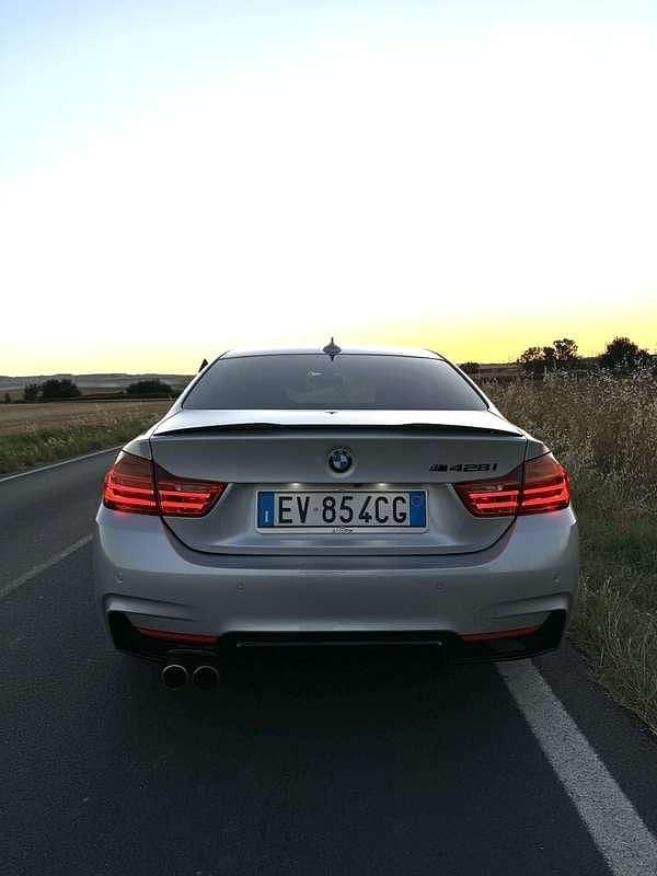 Usata BMW 428 M Sport 245 CV (180 kW) 2014 Argento Coupé
