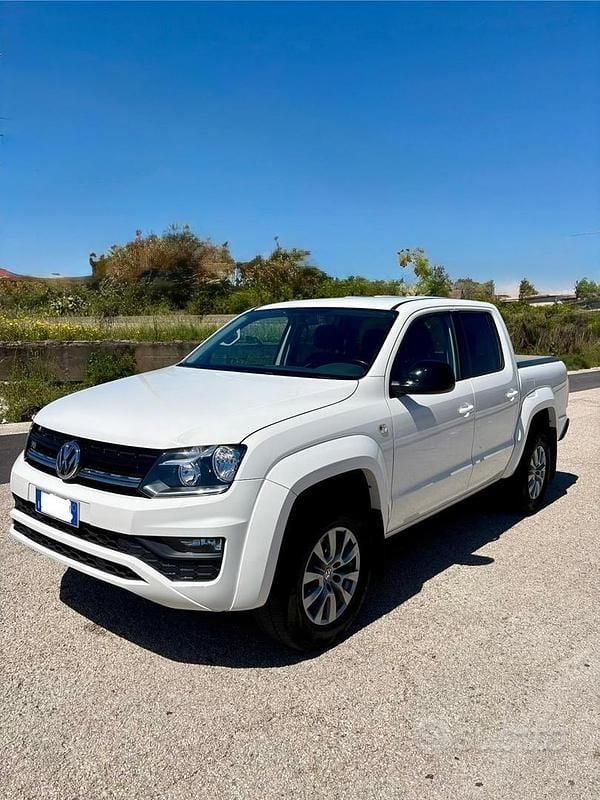 Usata VW Amarok Pro 204 CV (150 kW) 2019 Bianco Pick-up