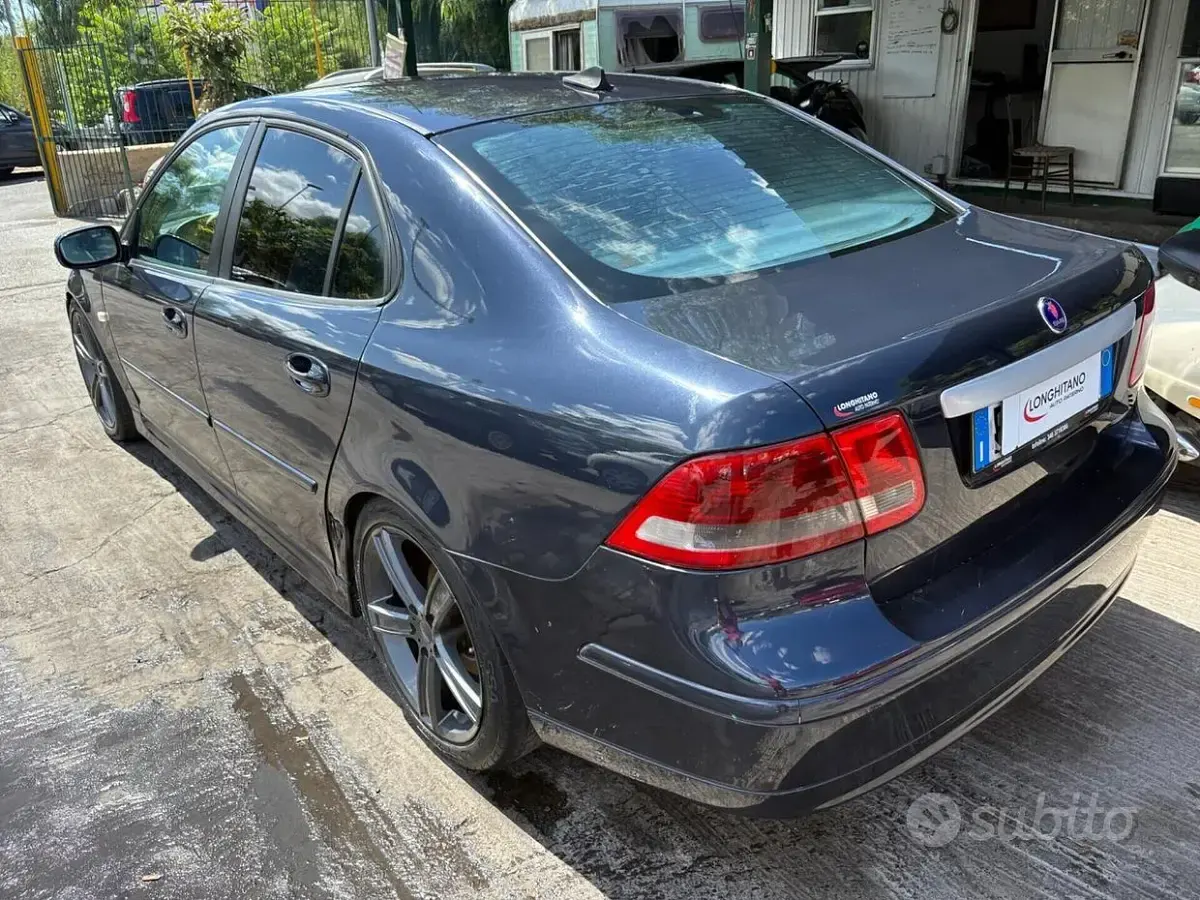 Usata Saab 9-3 Linear 120 CV (88 kW) 2009 Blu Berlina