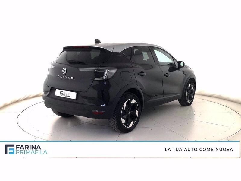 Usata Renault Captur Techno 91 CV (66 kW) 2025 Nero tetto grigio chiaro SUV