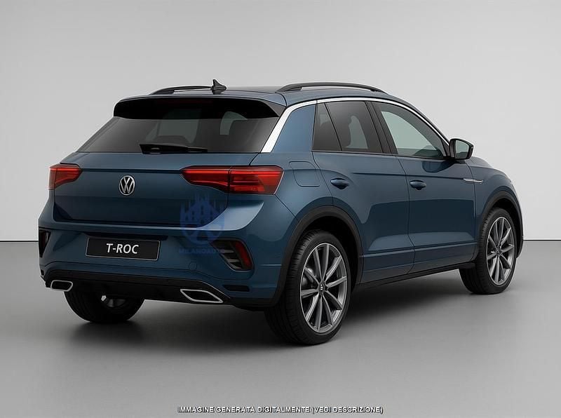 Usata VW T-Roc R-line 150 CV (110 kW) 2025 Blu SUV