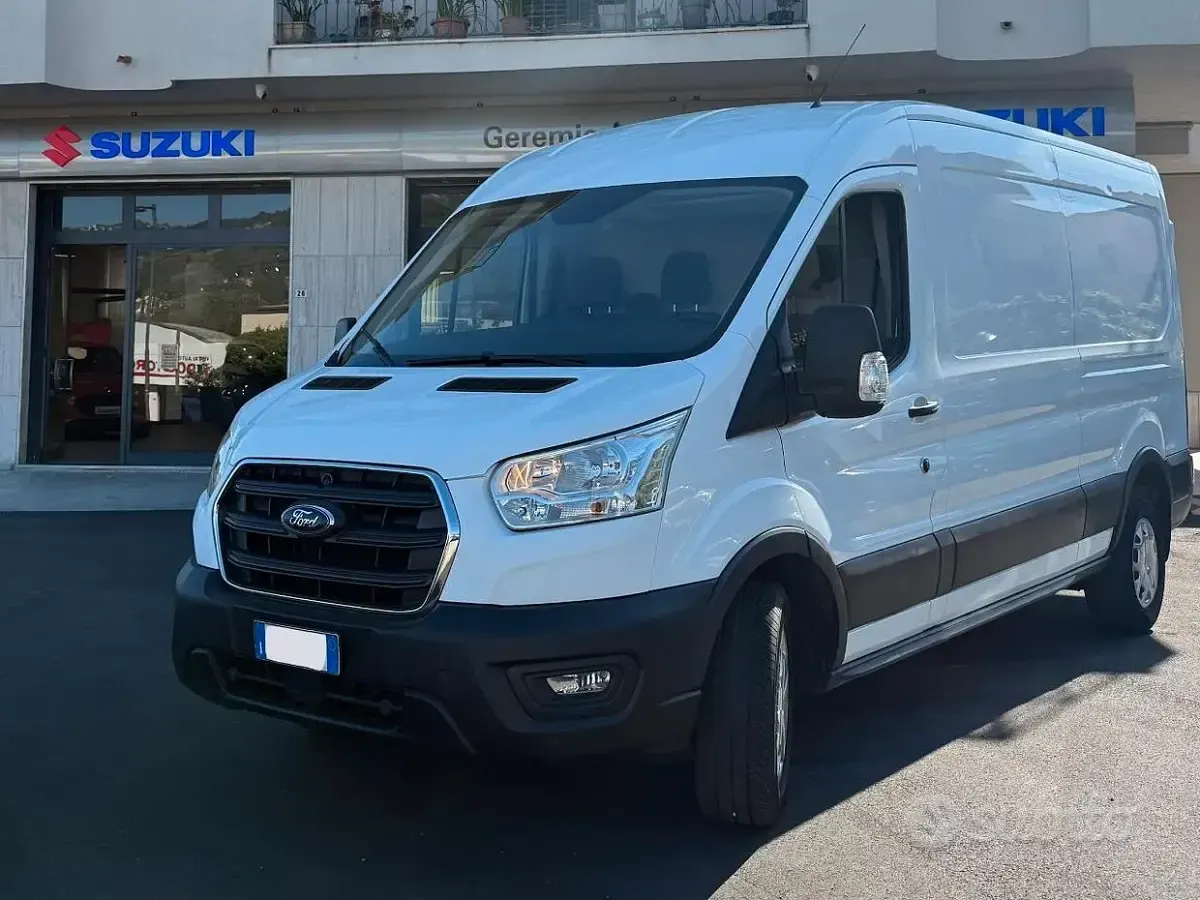 Usata Ford Transit Trend 130 CV (95 kW) 2022 Bianco Furgone