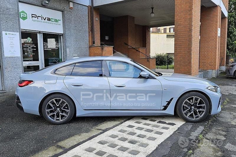 Usata BMW 420 M Sport 190 CV (139 kW) 2023 Grigio Berlina