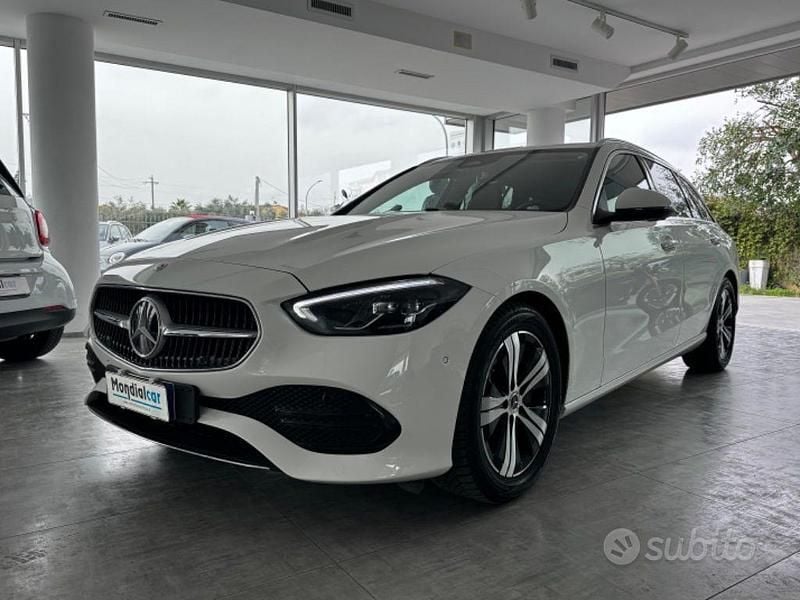 Usata Mercedes C200 Advanced 163 CV (119 kW) 2024 Bianco Station wagon