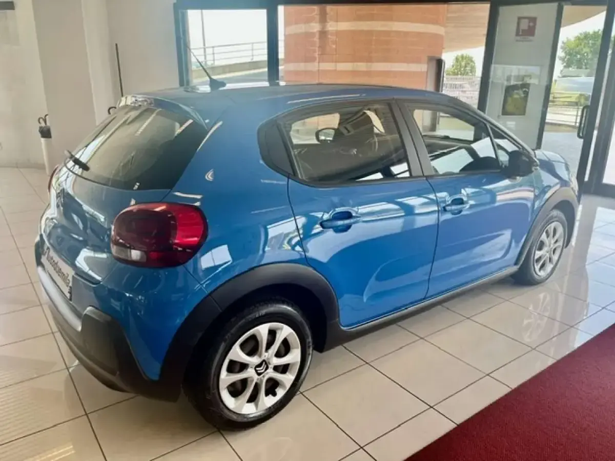 Usata Citroën C3 Feel 102 CV (75 kW) 2019 Blu Utilitaria
