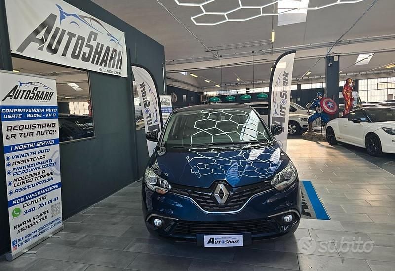 Usata Renault Scénic IV 110 CV (80 kW) 2018 Blu Monovolume