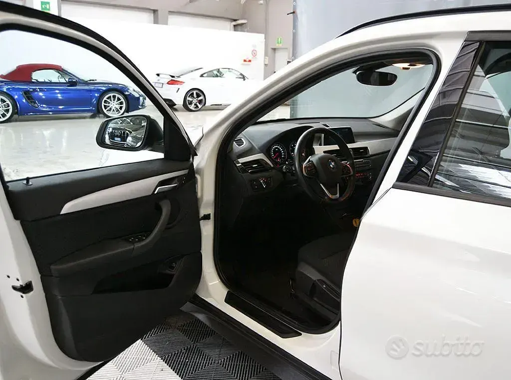Usata BMW X1 150 CV (110 kW) 2019 Bianco SUV