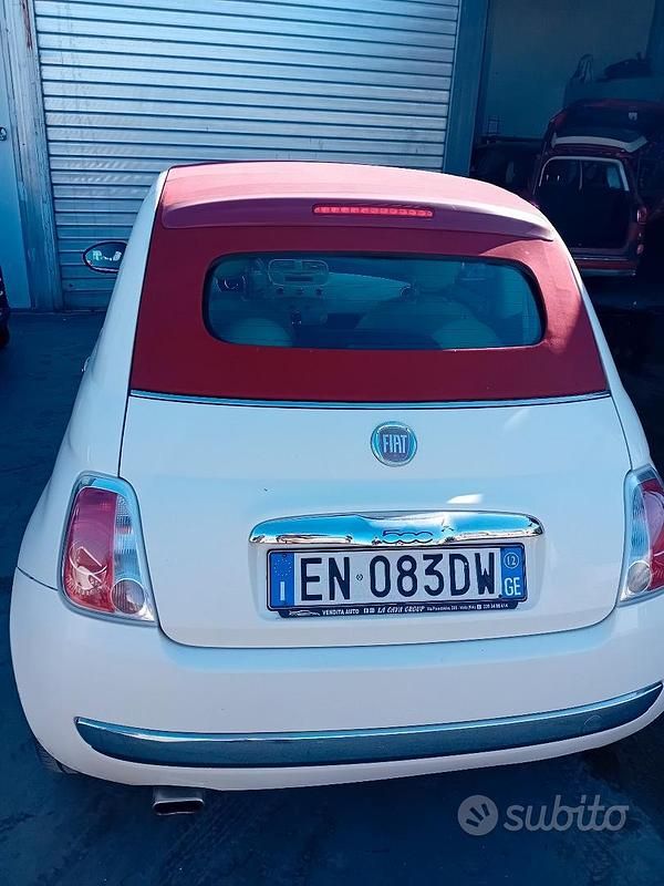 Usata Fiat 500 69 CV (50 kW) 2012 Cabrio