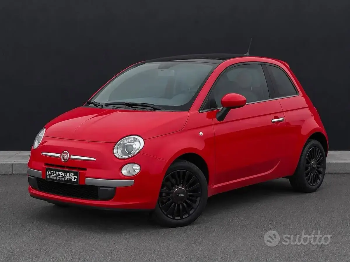 Usata Fiat 500 Sport 101 CV (74 kW) 2007 Rosso SUV