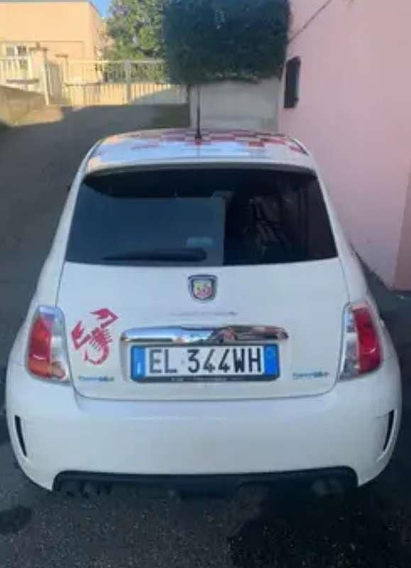Usata Fiat 500 Abarth 160 CV (117 kW) 2012 Bianco Utilitaria