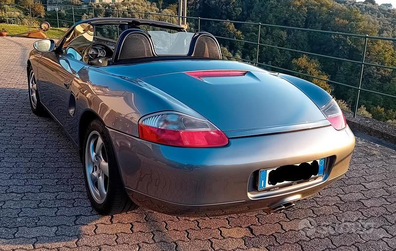 Usata Porsche 986 Boxster 2001 Grigio Cabrio