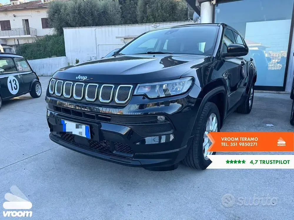 Usata Jeep Compass Longitude 131 CV (96 kW) 2021 Nero SUV