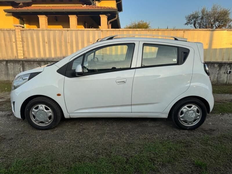Usata Chevrolet Spark LS 68 CV (50 kW) 2010 Bianco Utilitaria