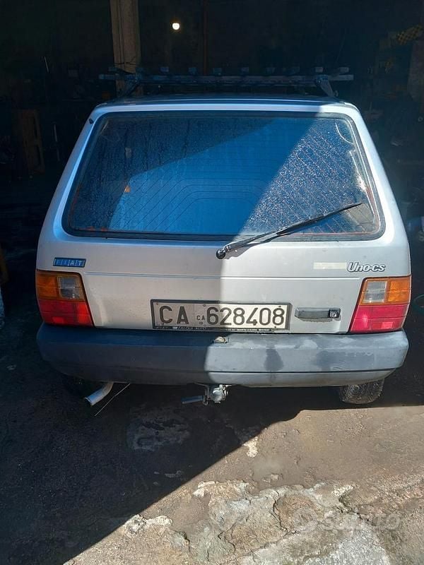 Usata Fiat Uno 1990 Grigio Utilitaria