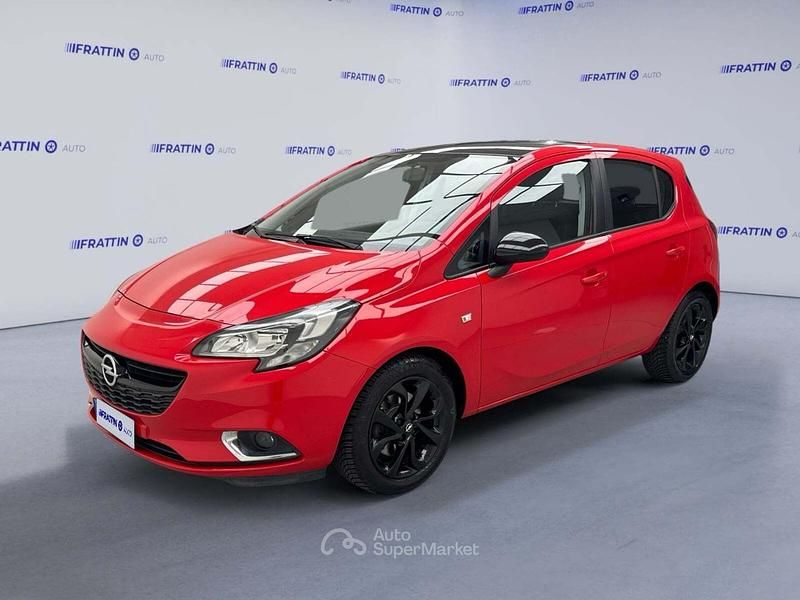 Usata Opel Corsa 75 CV (55 kW) 2016 Rosso Utilitaria