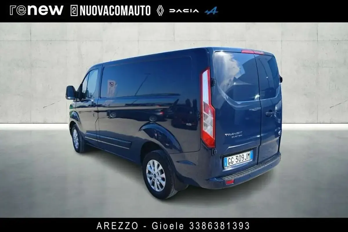 Usata Ford Transit Custom Titanium 170 CV (125 kW) 2021 Blu Furgone