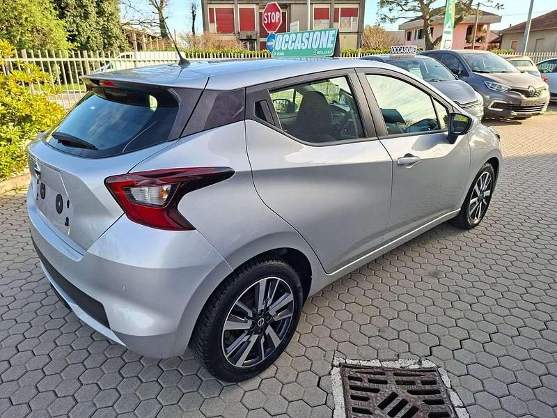 Usata Nissan Micra 71 CV (52 kW) 2019 Argento Utilitaria