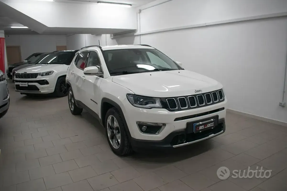 Usata Jeep Compass Limited 120 CV (88 kW) 2018 Bianco SUV
