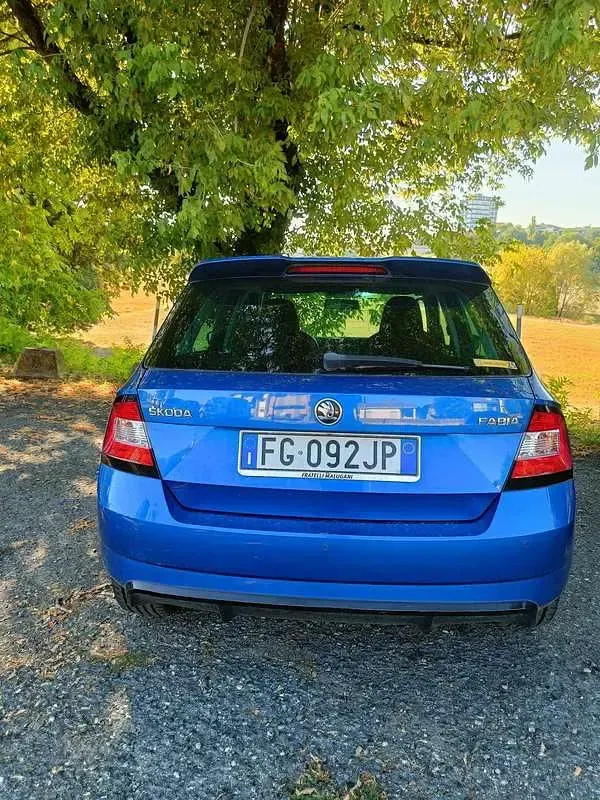 Usata Skoda Fabia Monte Carlo 90 CV (66 kW) 2016 Blu/azzurro Berlina