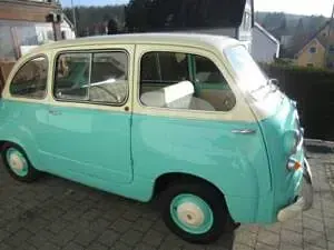Usata Fiat 600D 29 CV (21 kW) 1964 Verde Berlina