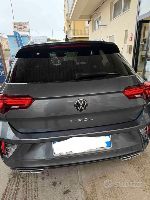 Usata VW T-Roc R-line 150 CV (110 kW) 2023 Grigio SUV