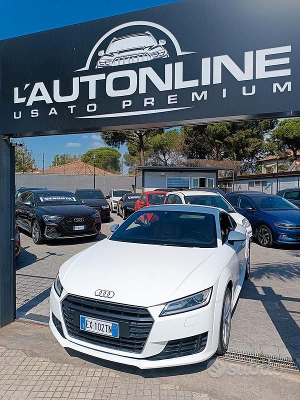 Bianco Usata 2015 Audi TT S-Line Coupé | 19.950 € (Buon prezzo) - Immagine 1/4