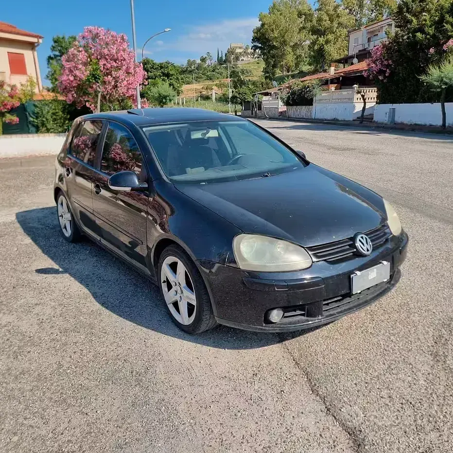 Usata VW Golf IV 140 CV (102 kW) 2004 Nero Berlina