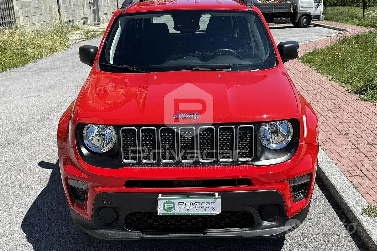 Usata Jeep Renegade Longitude 120 CV (88 kW) 2021 Rosso SUV