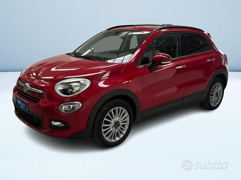 Usata Fiat 500X Lounge 120 CV (88 kW) 2017 Rosso SUV