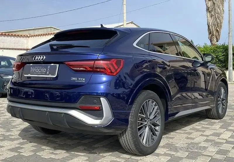 Brugt Audi Q3 S-Line 150 HK (110 kW) 2021 Blå SUV